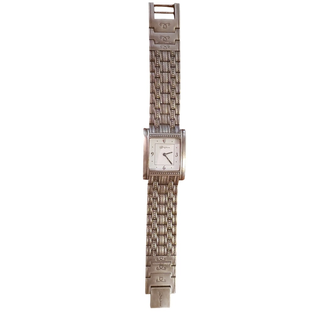 Brighton Napa Silver Tone Rectangle Dial Ladies Bracelet Watch‎ - Picture 2 of 7
